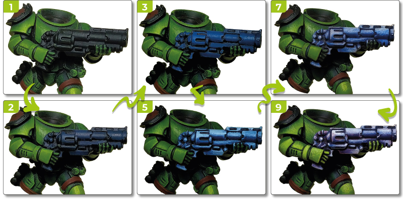 Peinture NMM Acier- Tutorial avancé